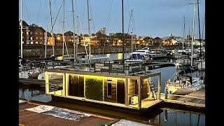 Come aboard the Waterlodge Eden 11 at Liverpool Marina