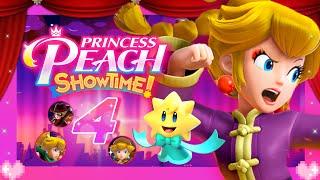  Princess Peach Showtime! - Floor 4 Gameplay Walkthrough 100% (4k) 