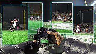 FINALLY SOME IN GAME NIGHT PHOTOS | POV FOOTBALL PHOTOGRAPHY |