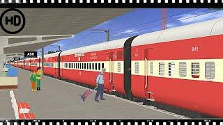 MY HOME TO RAILWAY STATION OF INDIAN RAILWAYS IN TRAINZ SIMULATOR 12 || FULL JOURNEY VLOG