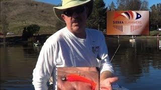 Steve Brown slays the trout with Sierra Slammers at Laguna Niguel Lake