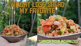 Turkish Kisir Indian Dalia Recipe for WEIGHT LOSS Salad (Ravneet Bhalla Healthy Breakfast Recipe)