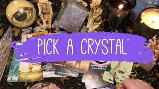 Pick A Crystal Lenormand, and Tarot Reading Lenormand Reading | Tarot Reading