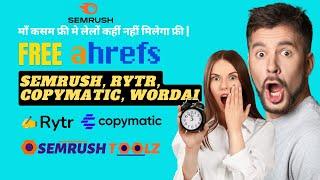 Semrush Group Buy Seo Free Ahrefs, Copymatic, Rytr, Wordai, Wordhero, ahrefs free account 2022 