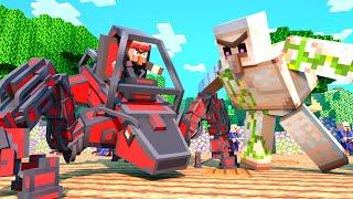 Villager VS Pillager Part 22 [Smith Village Raid 2] Minecraft Animation NikNikamTV