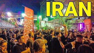 IRAN  Muharram Carnival In TEHRAN | Night Walk Muharram 2024 ایران