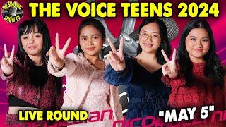 The Voice Teens Philippines 2024  Live Round May 5 KampKawayan | The Singing Show TV