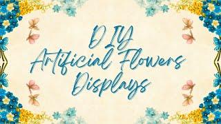 Christmas Craft 7 CREATE Your Own Stunning Artificial Flower Displays! #DIY #flowers