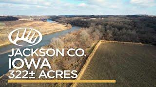 Jackson County, IA 322± Acres