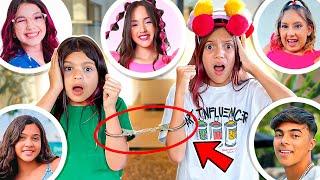 OS YOUTUBERS  DECIDIRAM MEU DIA POR 24 HORAS *fiquei presa com a prima chata (jessica e familia