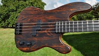 Ziricote Paradigm Medium 32" Scale P Bass Demo