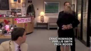The Office PDA Clip (Michael and Holly)