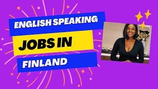 How to move abroad | FINLAND JOBS | Namibian YouTuber