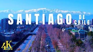 SANTIAGO DE CHILE  4k ULTRA HD | Drone Footage