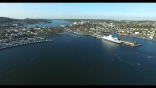 City of Moss, Norway seen from south afternoon 6th of May 2016, by Dag Eriksen