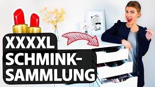 MEINE HEFTIGE XXL SCHMINKSAMMLUNG  | Make Up Collection | COCO