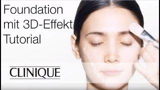 Clinique Makeup Tutorial: Foundation mit 3D Effekt