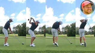 ザンダー・ショーフェレ Xander Schauffele プロゴルファー DRIVER SHOT SLOW MOTION !!!