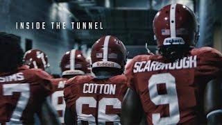 Alabama's intense march to the field, raw and uncut