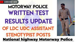 Written Test Update of Motorway Police NHMP Jobs LDC UDC Assistant Stenotypist JPO Results