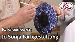 Jo Sonja Wood Painting with Mick Hanbury | German Subs | Stratos FU 230