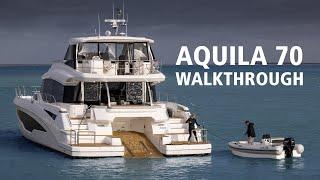 All-New Aquila 70 | Full In-Depth Walkthrough | Power Catamaran