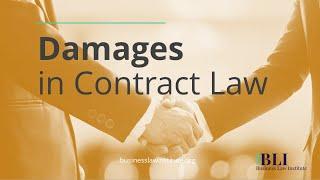 Contract Law Remedies for Breach: Damages (Compensatory, Incidental, Consequential)