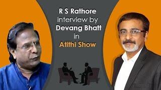 Famous Painter R.S.Rathore Interview by Devang Bhatt in Atithi Show