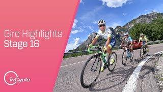 Giro d'Italia 2016 | Stage 16 Highlights | inCycle