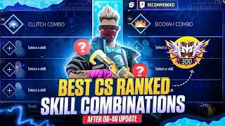 BEST CHARACTER COMBINATION FOR CS RANK || CS RANK BEST SKILL COMBINATION