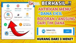 Dana Cicil  Cara Cepat Aktifkan Menu DANA CICIL Di Aplikasi Dana - Cara pinjam Saldo Dana 2024