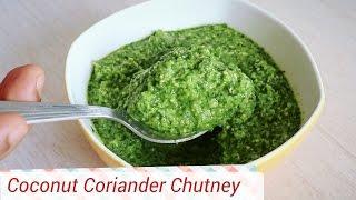 Coconut Coriander Green Chutney recipe