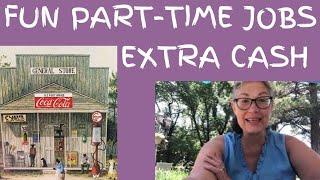 FUN PART TIME JOBS FOR 55 AND OVER? #frugalliving #retireearly #moneysavingtips #homemadefood