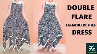 Frock design cutting and stitching || Fab Stitch #sewing #fashion #style