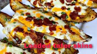 Loaded Potato Skins the Kimmy Way