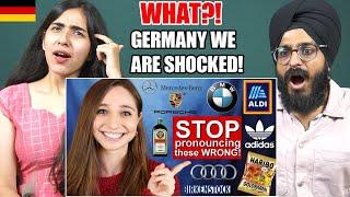 IT"S NOT AUUDI Indians React to 15 German brands YOU pronounce WRONG!