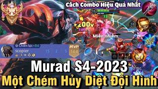 Murad S4-2023 Liên Quân Mobile | Cách Chơi, Lên Đồ, Phù Hiệu, Bảng Ngọc Cho Murad S4 2023 Đi Rừng