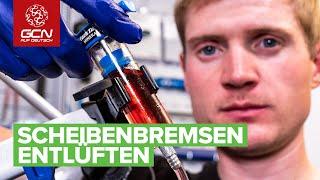 Scheibenbremsen von Shimano entlüften | Wartung von hydraulischen Scheibenbremsen