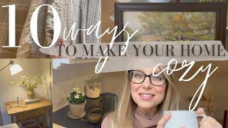 How To Make Your Home Cozy in the Winter | Warm & Cozy Home Ideas