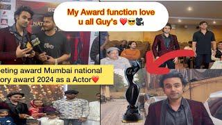 My Award function National glory 2024 | Great moments and achievements #vlog #actor #bollywood