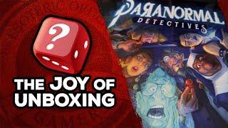 The Joy of Unboxing: Paranormal Detectives