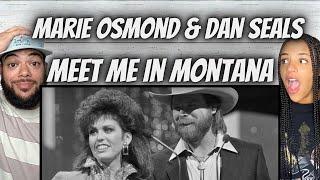 BEAUTIFUL!| FIRST TIME HEARING Marie Osmond & Dan Seals  - Meet Me In Montana REACTION