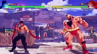 TheOGB (Ryu) vs Lvl3Cow (Zangief) Ranked Set