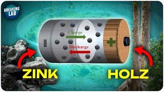 Holz-Akkus: Revolutionieren Zink-Lignin-Batterien die Energiespeicherung?