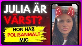 JULIA HAR POLISANMÄLT MIG! - Är julia värre än CHRIPPA och Linnea?