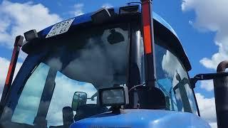 Трактор Колесный  New Holland  T8040 экспресс-обзор от Николая Нарватова