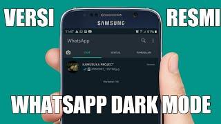 WhatsApp Mode Gelap Versi Resmi