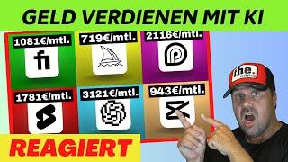 Geld verdienen mit KI? HIER sind 6 KURIOSE Wege die funktionieren! (für Anfänger) | Michael reagiert