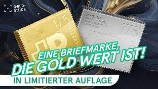 Numismatik: die Goldene und die Silberne Briefmarke