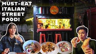 BEST ITALIAN STREET FOOD in AUCKLAND + Our Favourite Italian Restaurant!